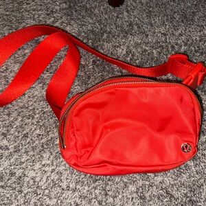 Lululemon Vibrant Red Crossbody Bag